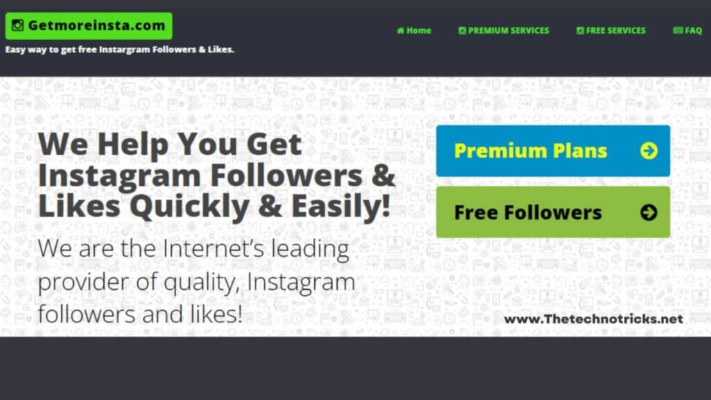 GetMoreInsta New Auto-Follower Website For Instagram | Real Followers And Like For Free 2024