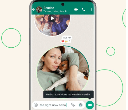 Instant Video Messages are Now Available on WhatsApp