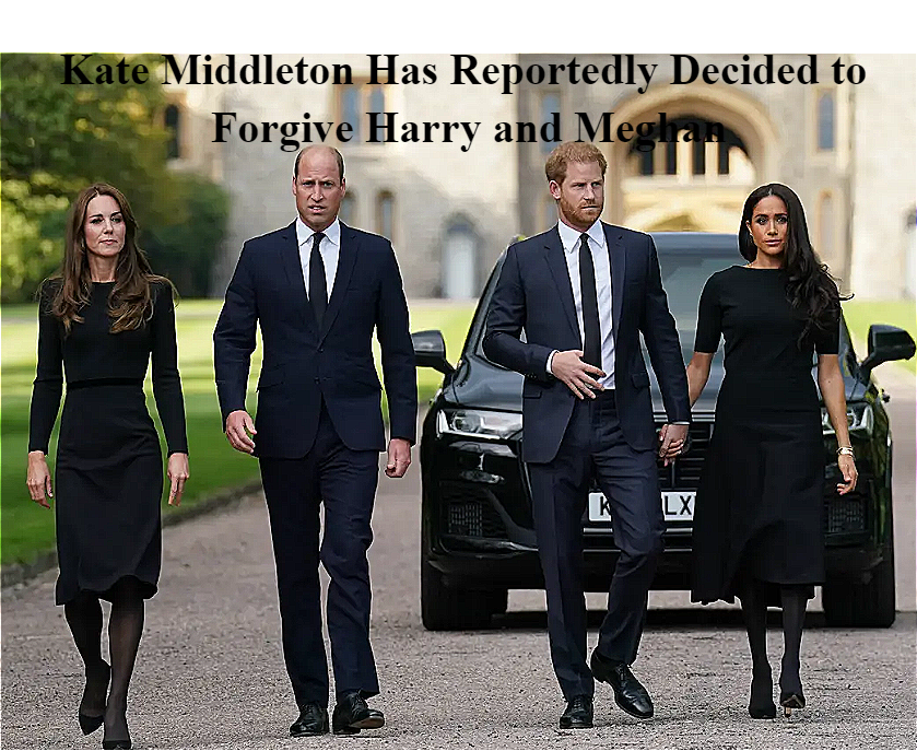 Kate Middleton Has Reportedly Decided to Forgive Harry and Meghan