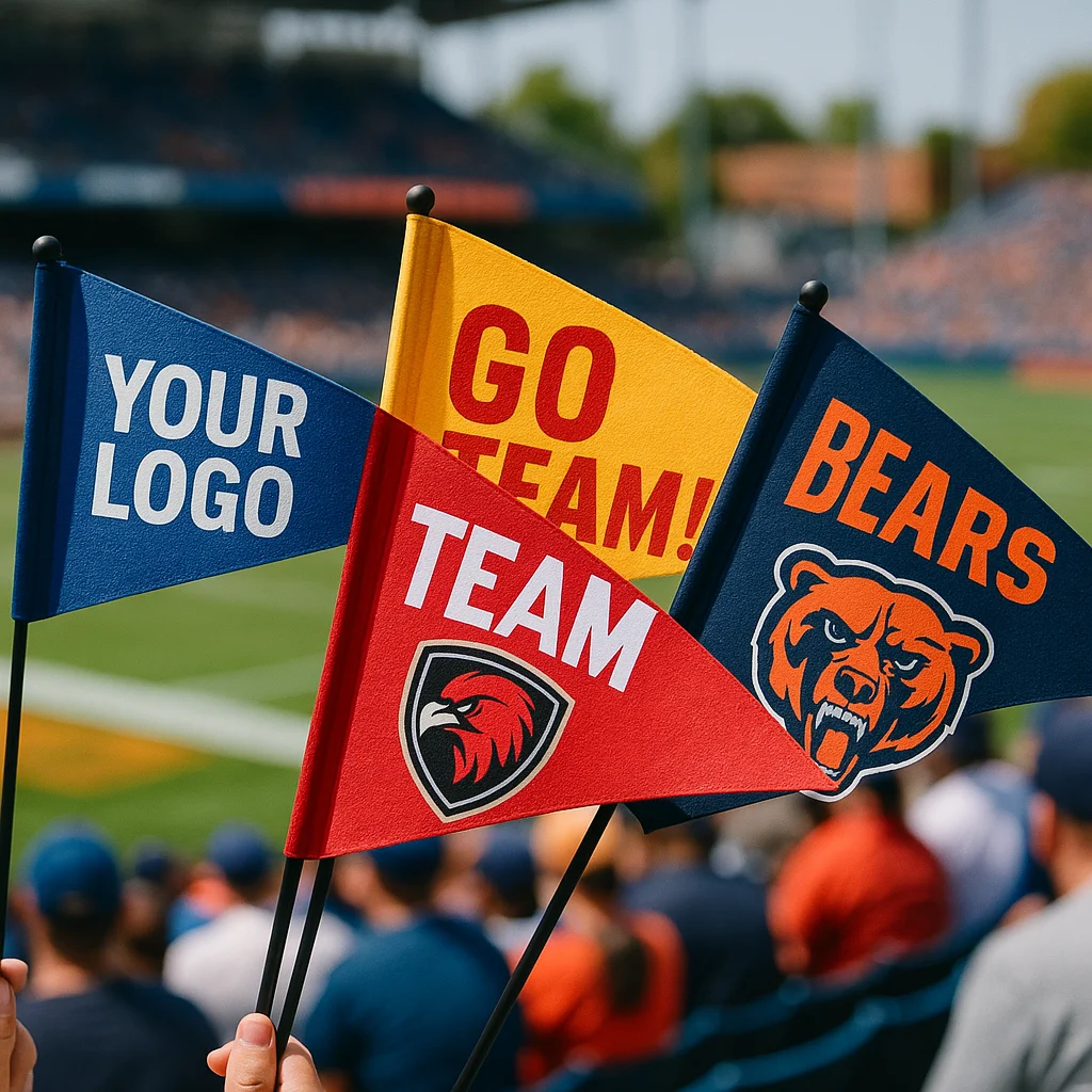 Custom Pennant Flags: The Perfect Branding Tool for Events and Teams